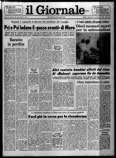 Il giornale nuovo : quotidiano del mattino